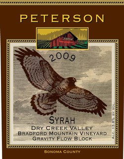 Syrah 2009, Bradford Mountain Estate Vineyard Image