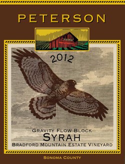 Syrah 2012, Bradford Mountain Estate Vineyard
