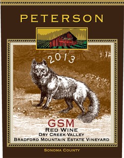 GSM 2013, Bradford Mountain Estate Vineyard, 1.5L
