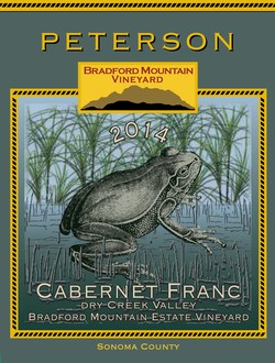 Cabernet Franc 2014, Bradford Mountain Estate Vineyard