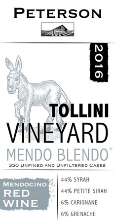 Mendo Blendo 2016, Tollini Vineyard, 3L Bag-n-Box