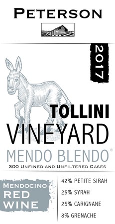 Mendo Blendo 2017, Tollini Vineyard