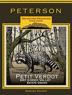 Petit Verdot 2018, Bradford Mountain Estate Vineyard