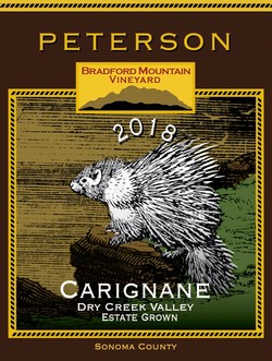Carignane 2018, Bradford Mountain Estate Vineyard