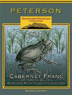 Cabernet Franc 2018, Bradford Mountain Estate Vineyard
