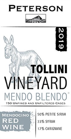 Mendo Blendo 2020, Tollini Vineyard
