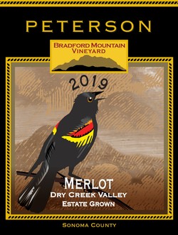 Merlot 2019, Bradford Mountain Estate Vineyard