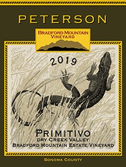 Zinfandel 2019, Primitivo, Bradford Mountain Estate Vineyard