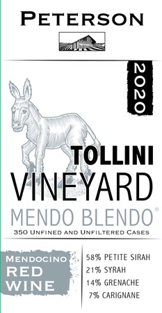 Mendo Blendo 2020, Tollini Vineyard, 3L Bag-n-Box