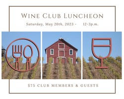 May 20th, 2023 Wine Club Luncheon