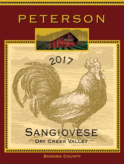 Gold Medal Winning - Sangiovese 2017, Dry Creek Valley