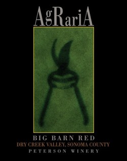 Agraria 2001, Big Barn Red, Bradford Mountain Estate Vineyard