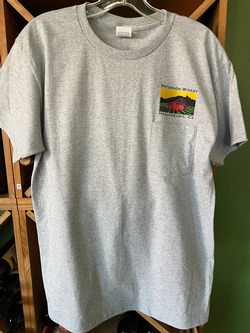 Peterson Throwback Grey Pocket T-Shirt - S-XXL