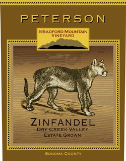 Zinfandel 2015, Bradford Mountain Estate Vineyard