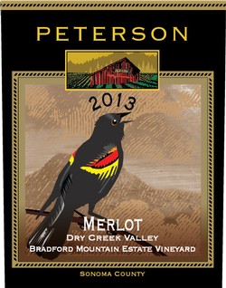 Merlot 2013, Bradford Mountain Estate Vineyard