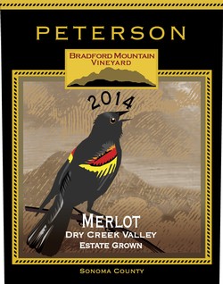 Merlot 2014, Bradford Mountain Estate Vineyard