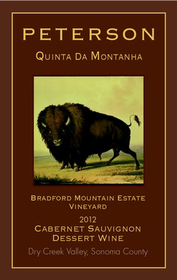 Cab Sauv 2012, QDM Dessert Wine 375ml Bradford Mountain Estate Vineyard