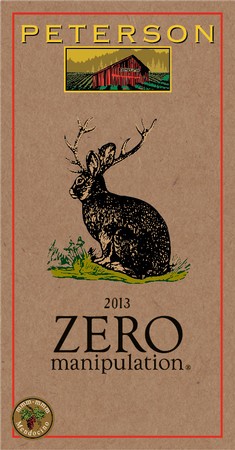 Zero Manipulation 2013, Red Table Wine, Mendocino County