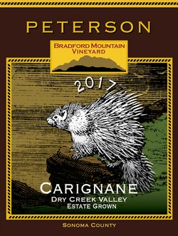 Carignane 2017, Bradford Mountain Estate Vineyard