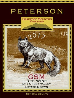 GSM Blend 2017, Bradford Mountain Estate Vineyard