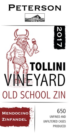 Zinfandel 2019, Old School, Tollini Vineyard, 3L Bag-in-Box