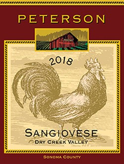 Sangiovese 2018, Dry Creek Valley