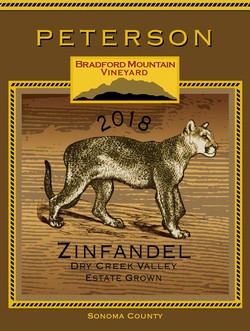 Zinfandel 2018, Bradford Mountain Estate Vineyard