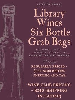 Six bottle Library Grab Bag - Wine Club Price